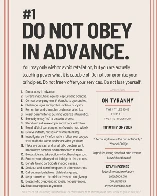 RESIST FASCISM. Don’t obey in advance.